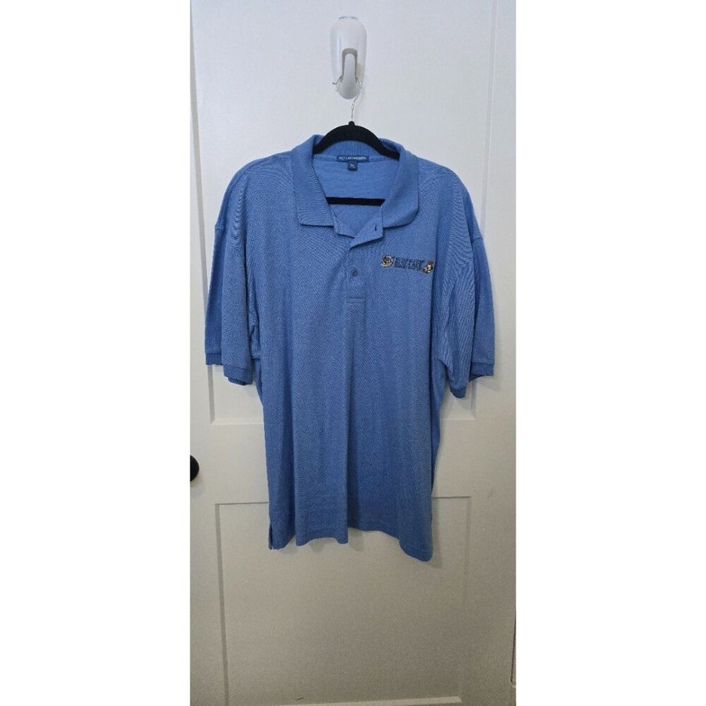 Port Authority Blue Card Mens Polo Shirts 2XL Lot Of 3